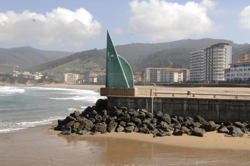 Apto Con Vistas Al Mar Gure Izarra En Bakio By Kabia Gestion エクステリア 写真